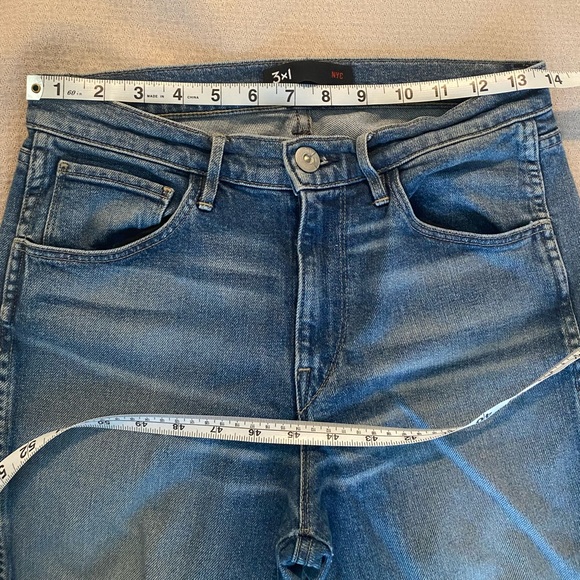 3X1 Jeans W3 Straight Crop Ace Sz. 26 - Picture 13 of 15